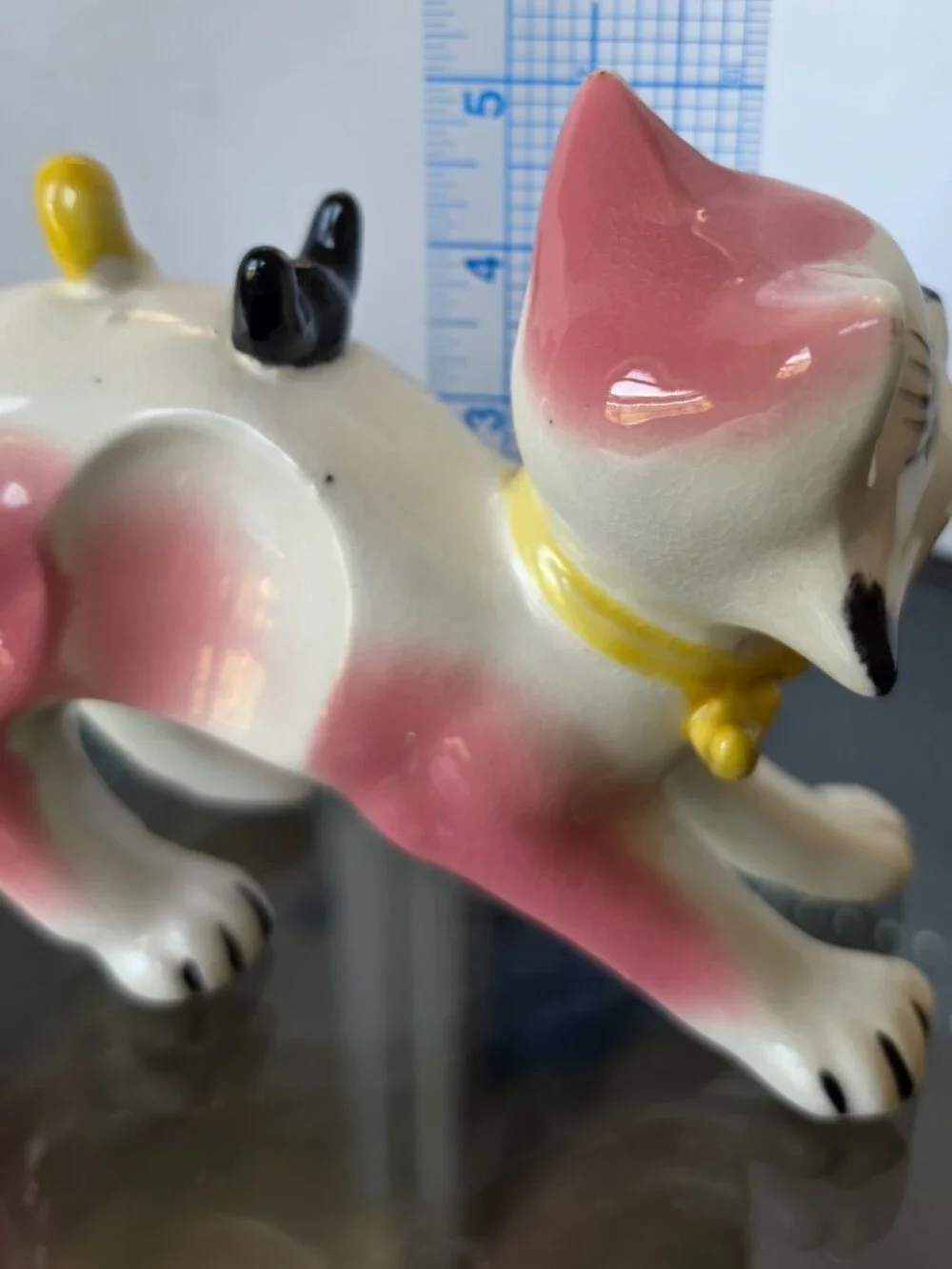 Vintage Tilso Cat Set Salt Pepper Shakers Oil Vinegar Anthropomorphic RARE